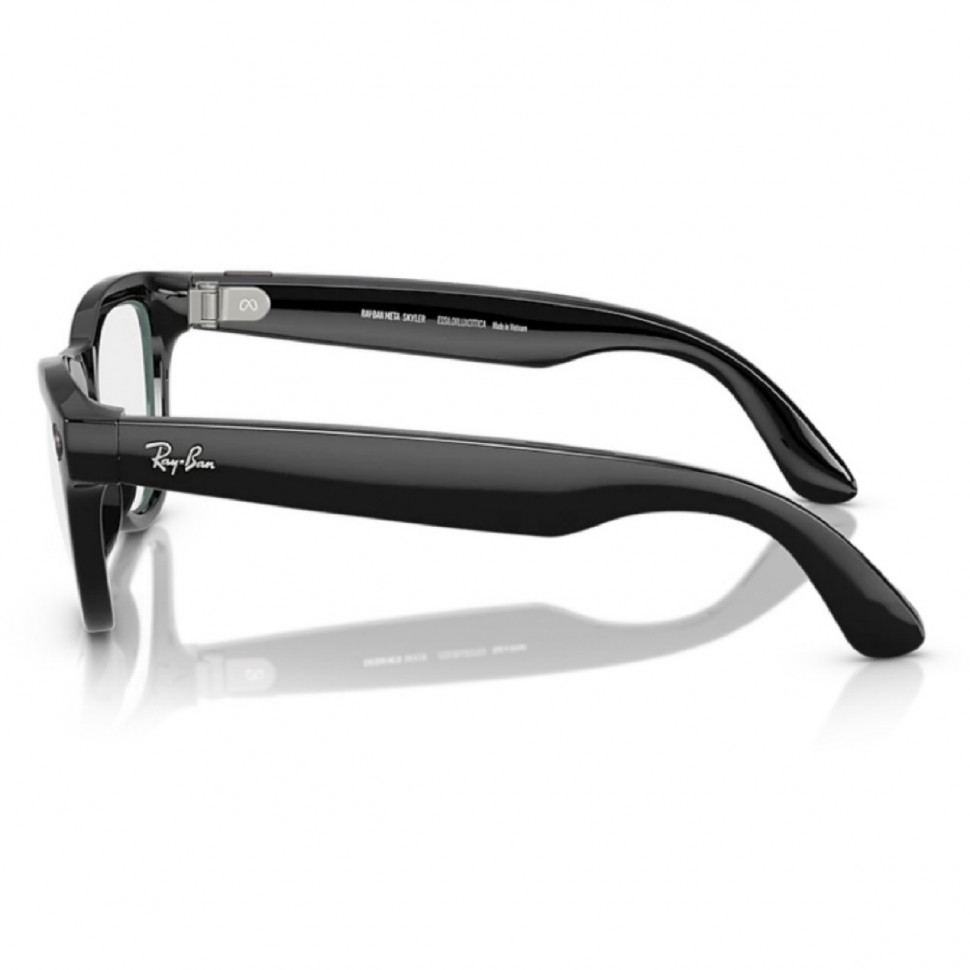 Умные очки Ray-Ban Skyler Shiny Black/Clear (RW4010)