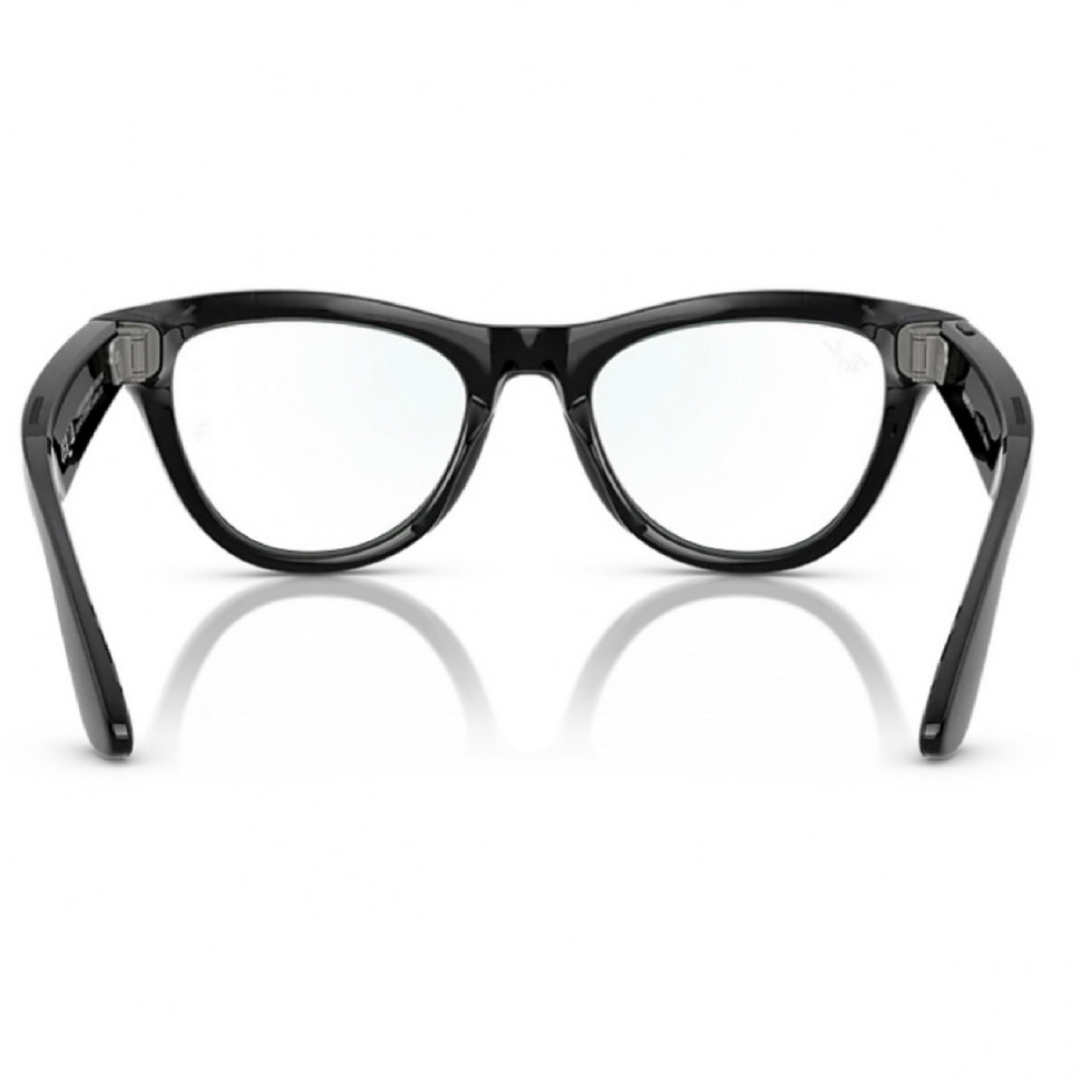 Умные очки Ray-Ban Skyler Shiny Black/Clear (RW4010)