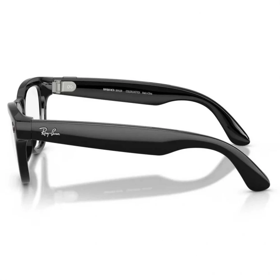 Умные очки Ray-Ban Skyler (Gen 2) Shiny Black/Clear Graphite Green Transitions (RW4014)