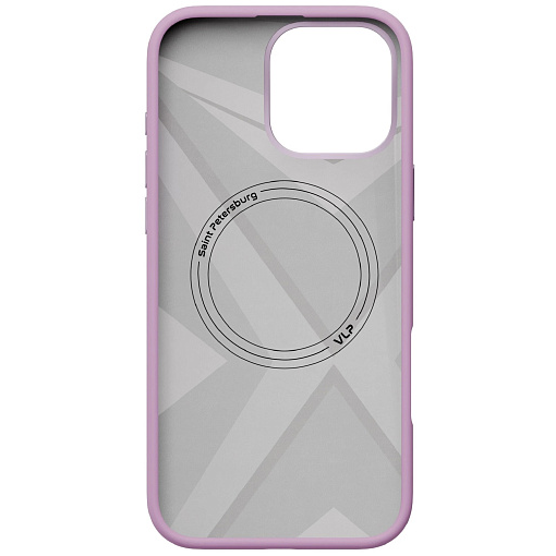 Чехол защитный VLP Aster Pro Case MagSafe для iPhone 16 Pro Лавандовый