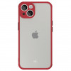 Чехол защитный VLP Matte Case для iPhone 13 Красный