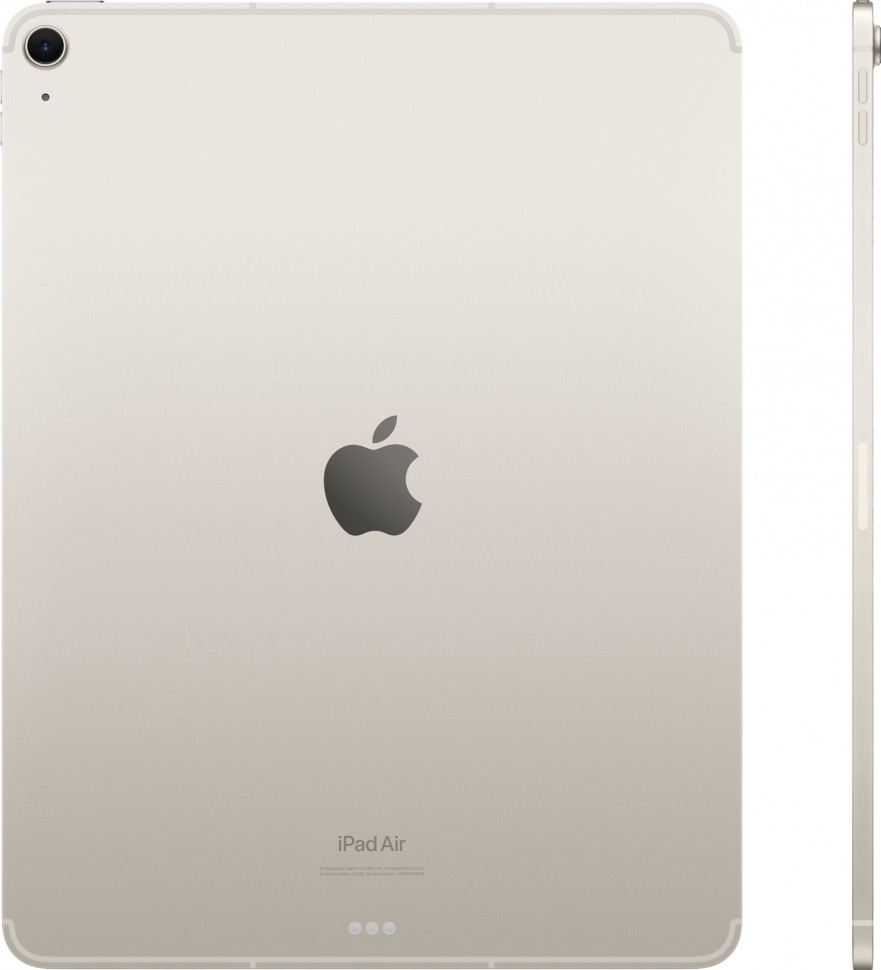 Планшет Apple iPad Air 13 (2025) 256GB Wi-Fi + Cellular Сияющая звезда (Starlight)