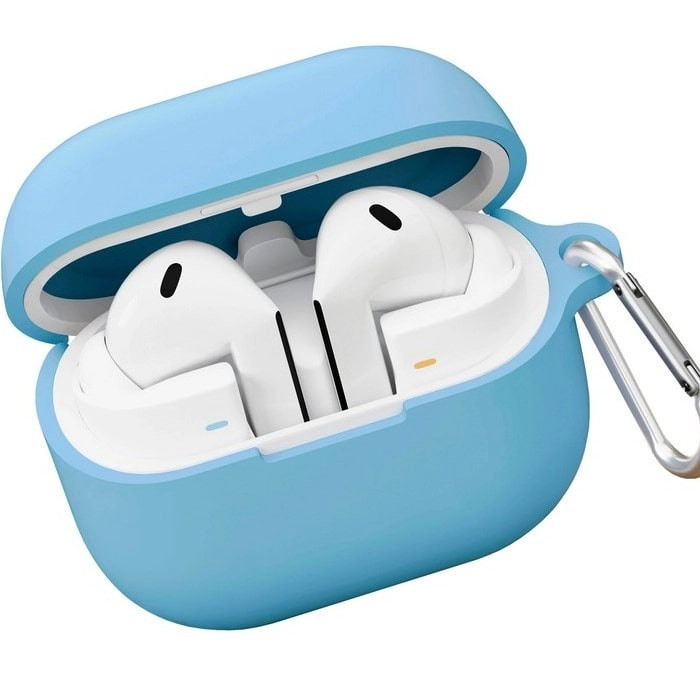 Чехол для наушников VLP Charm Case для Samsung Galaxy Buds 3/3 Pro Голубой
