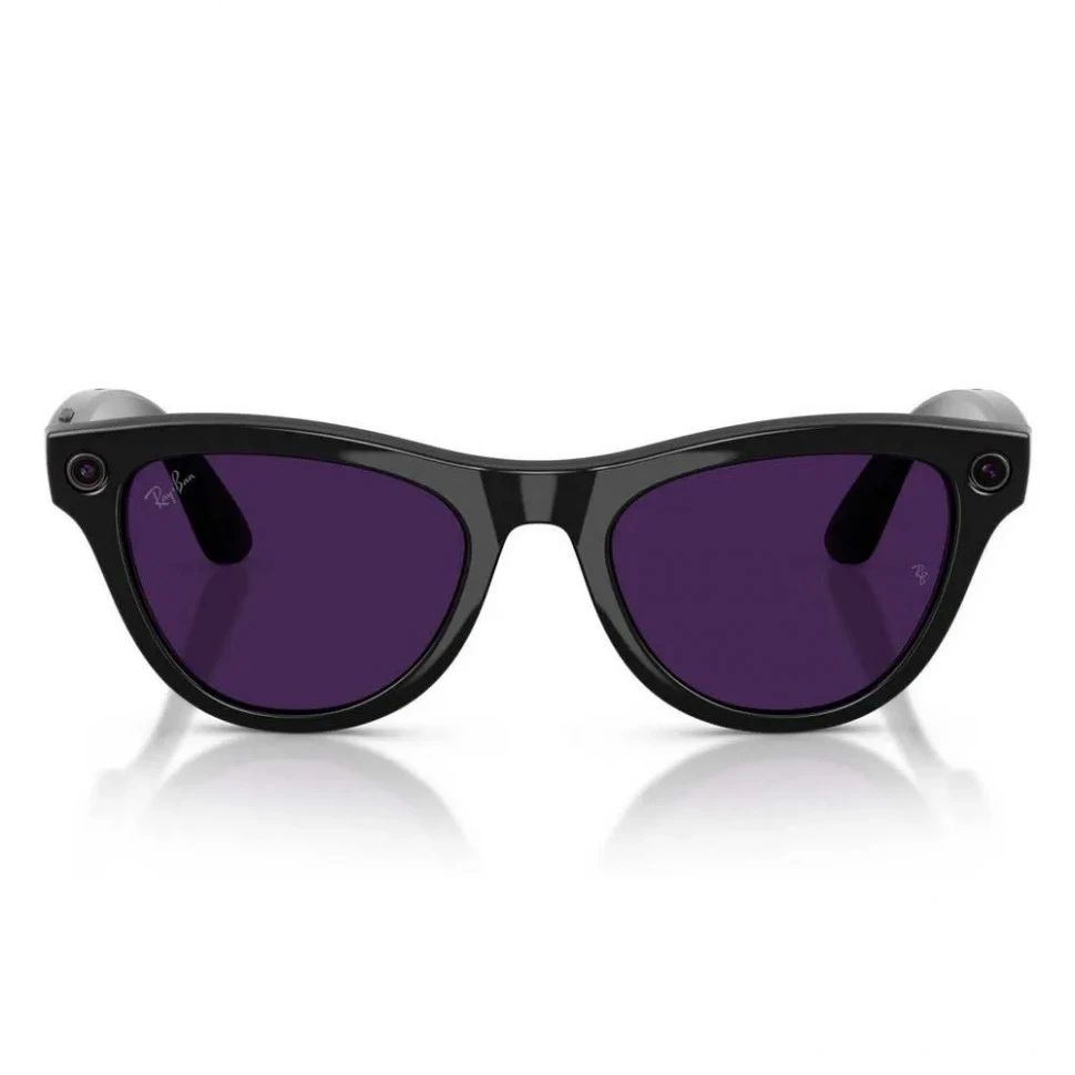 Умные очки Ray-Ban Skyler (Gen 2) Shiny Mystic Violet/Clear Amethyst Transitions (RW4014)