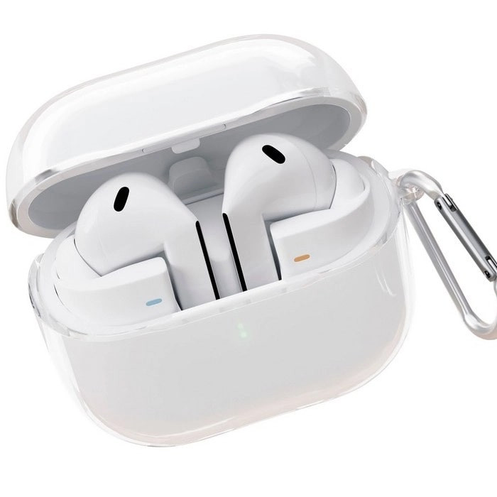 Чехол для наушников VLP Charm Case для Samsung Galaxy Buds 3/3 Pro Прозрачный