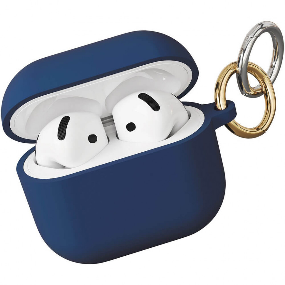 Чехол для наушников VLP Charm Case для AirPods 4 Dark Blue