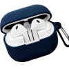 Чехол для наушников VLP Charm Case для Samsung Galaxy Buds 3/3 Pro Темно-синий
