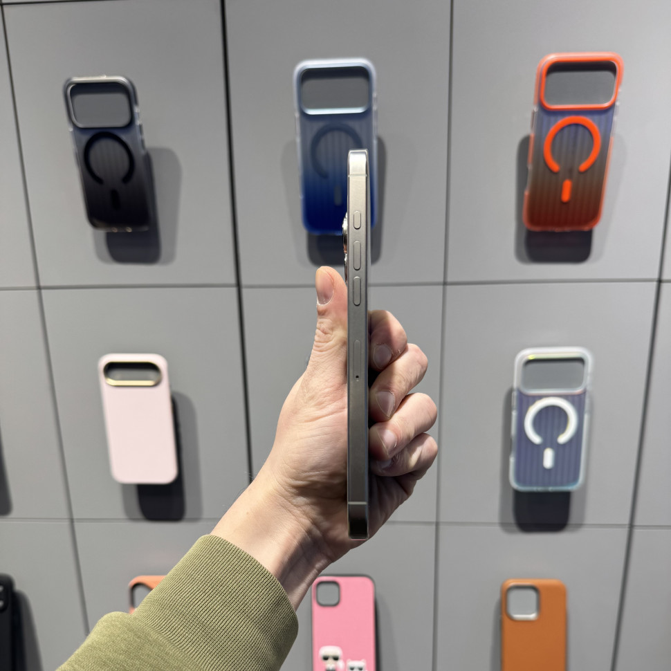 Смартфон Apple iPhone 16 Pro Max 256GB ASIS Натуральный титан (Natural Titanium) (Б/У)