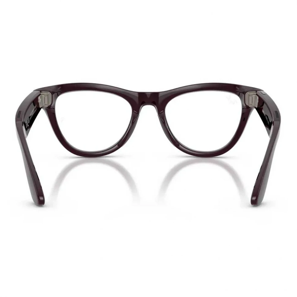 Умные очки Ray-Ban Skyler (Gen 2) Shiny Black/Clear Amethyst Transitions (RW4014)