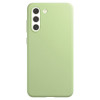 Чехол защитный VLP Liquid Silicone Case Soft Touch для Samsung Galaxy S21 FE Светло-зеленый