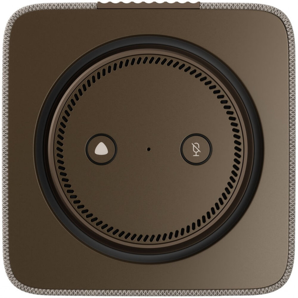 Умная колонка Яндекс Станция Макс с Zigbee Бежевый