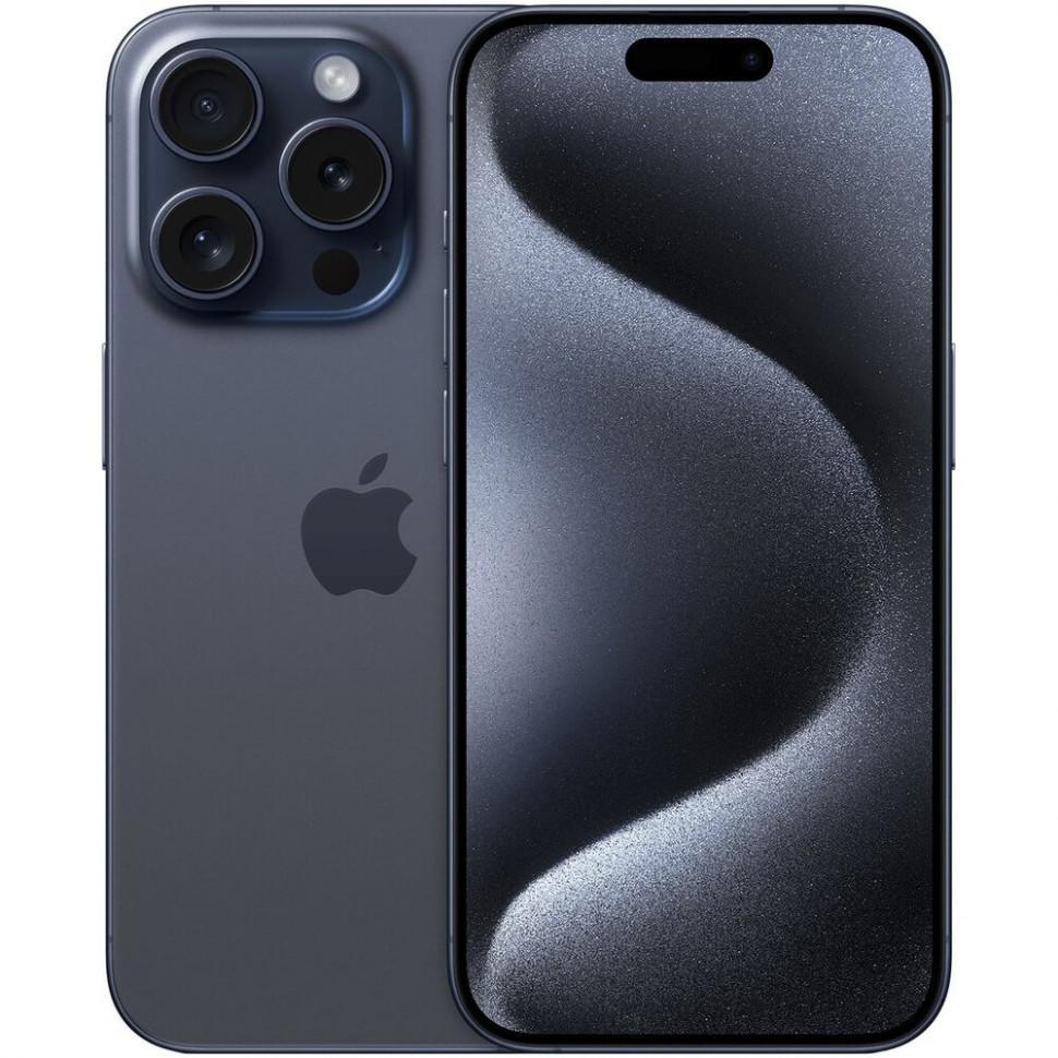 Смартфон Apple iPhone 15 Pro 128GB Синий титан (Blue Titanium) DualSim