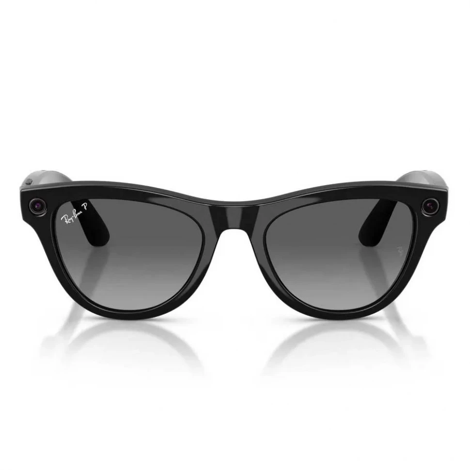 Умные очки Ray-Ban Skyler (Gen 2) Shiny Black/Polarized Gradient Graphite (RW4014)