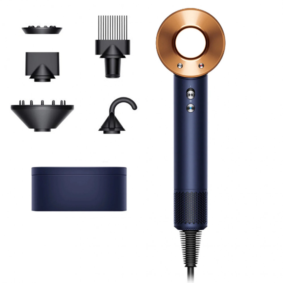 Фен Dyson Supersonic HD07 Gift Edition Prussian Blue/Rich Copper (Европа)
