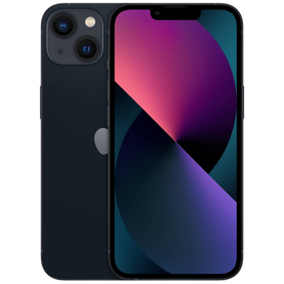 Смартфон Apple iPhone 13 128GB Черный (Midnight)