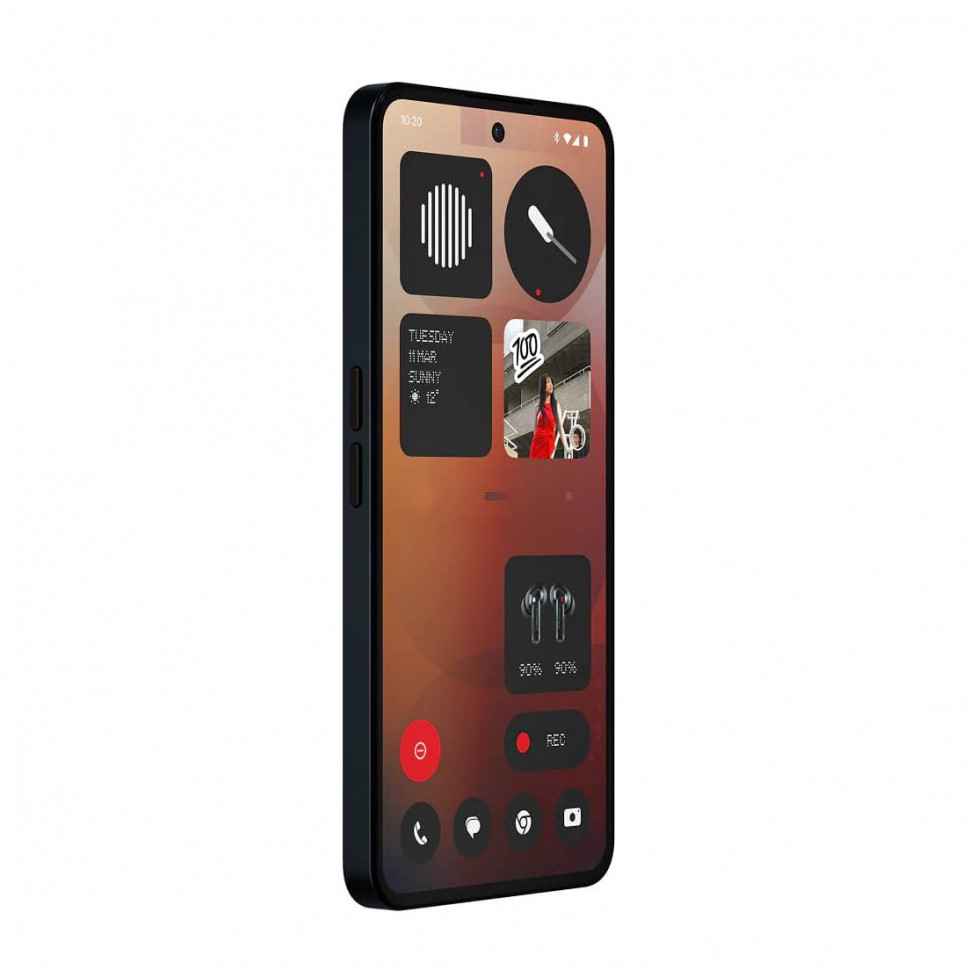 Смартфон Nothing Phone (3a) 8/128GB Черный (Black)