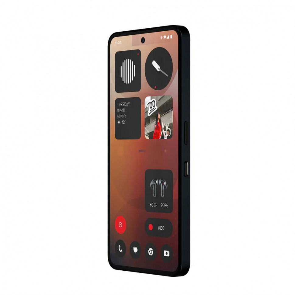Смартфон Nothing Phone (3a) 8/128GB Черный (Black)