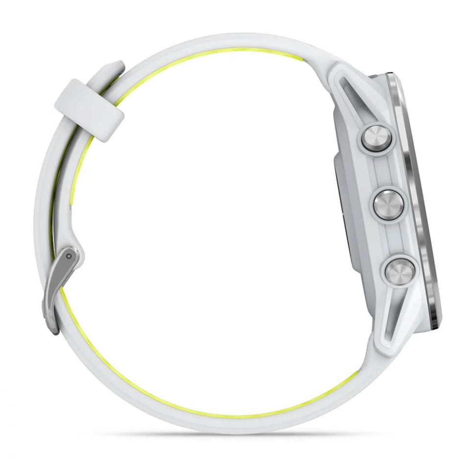 Умные часы Garmin Forerunner 970 Titanium with Whitestone Case and Whitestone/Translucent Amp Yellow Band (010-02969-01)