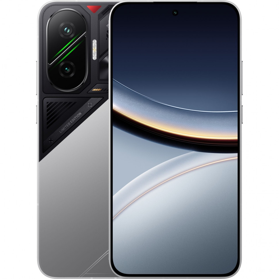 Смартфон Xiaomi POCO F7 12/256GB Серебро (Cyber Silver)