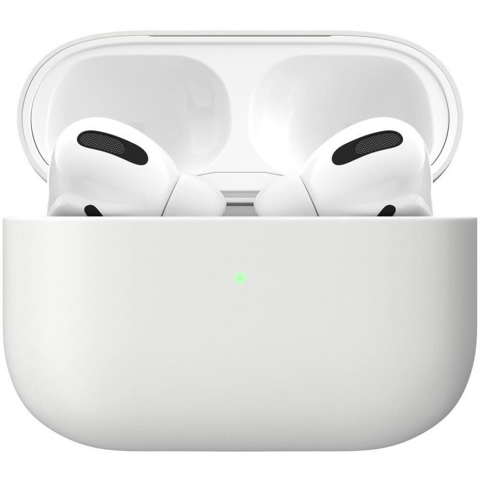 Чехол для наушников VLP Silicone Case Ultraslim для AirPods Pro White
