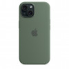 Чехол защитный Apple Silicone Case с MagSafe для iPhone 15 Plus Cypress