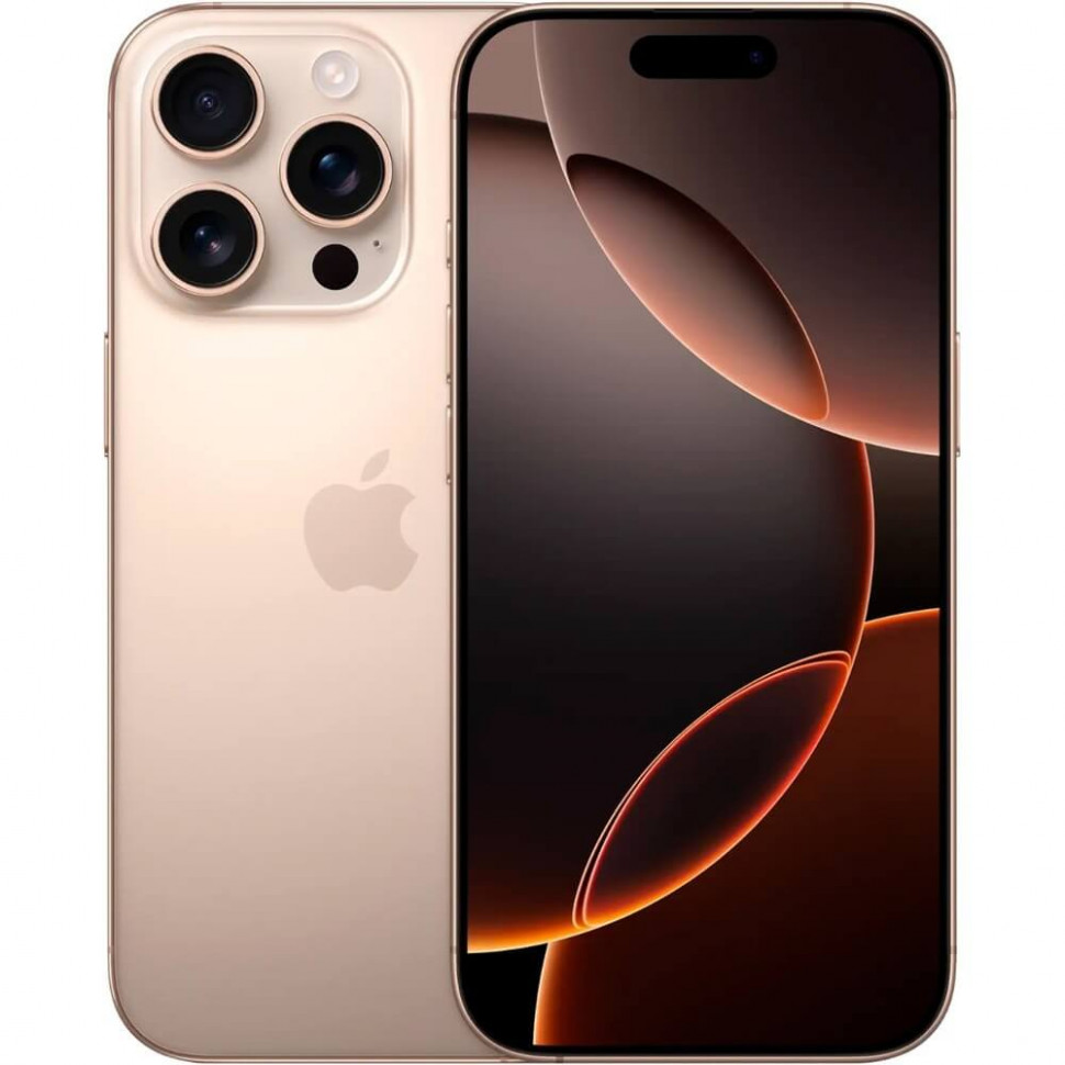 Смартфон Apple iPhone 16 Pro 1024GB Пустынный титан (Desert Titanium)