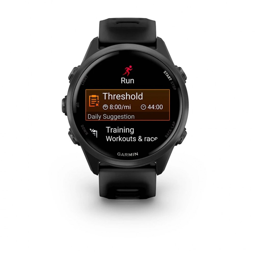 Умные часы Garmin Forerunner 570 42mm Slate Gray Aluminum with Translucent Black/Black Band (010-02970-00)