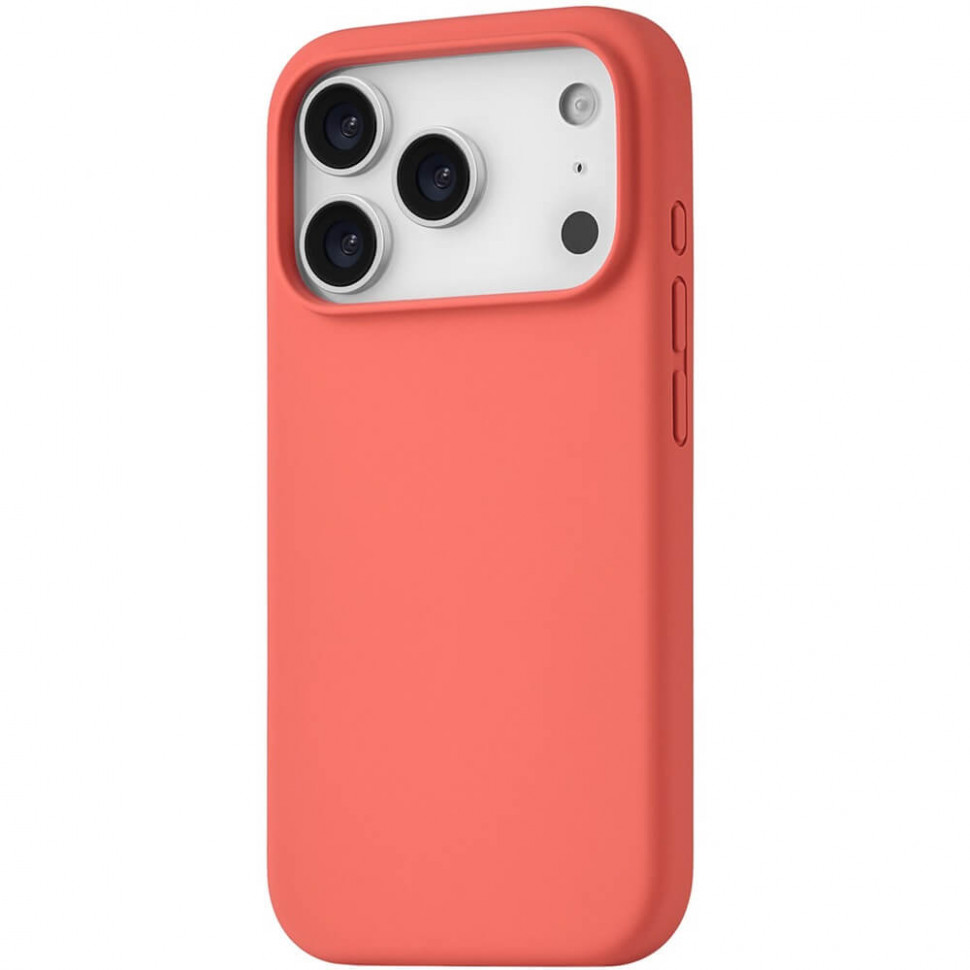 Чехол защитный uBear Touch Mag Case для iPhone 17 Pro Коралловый