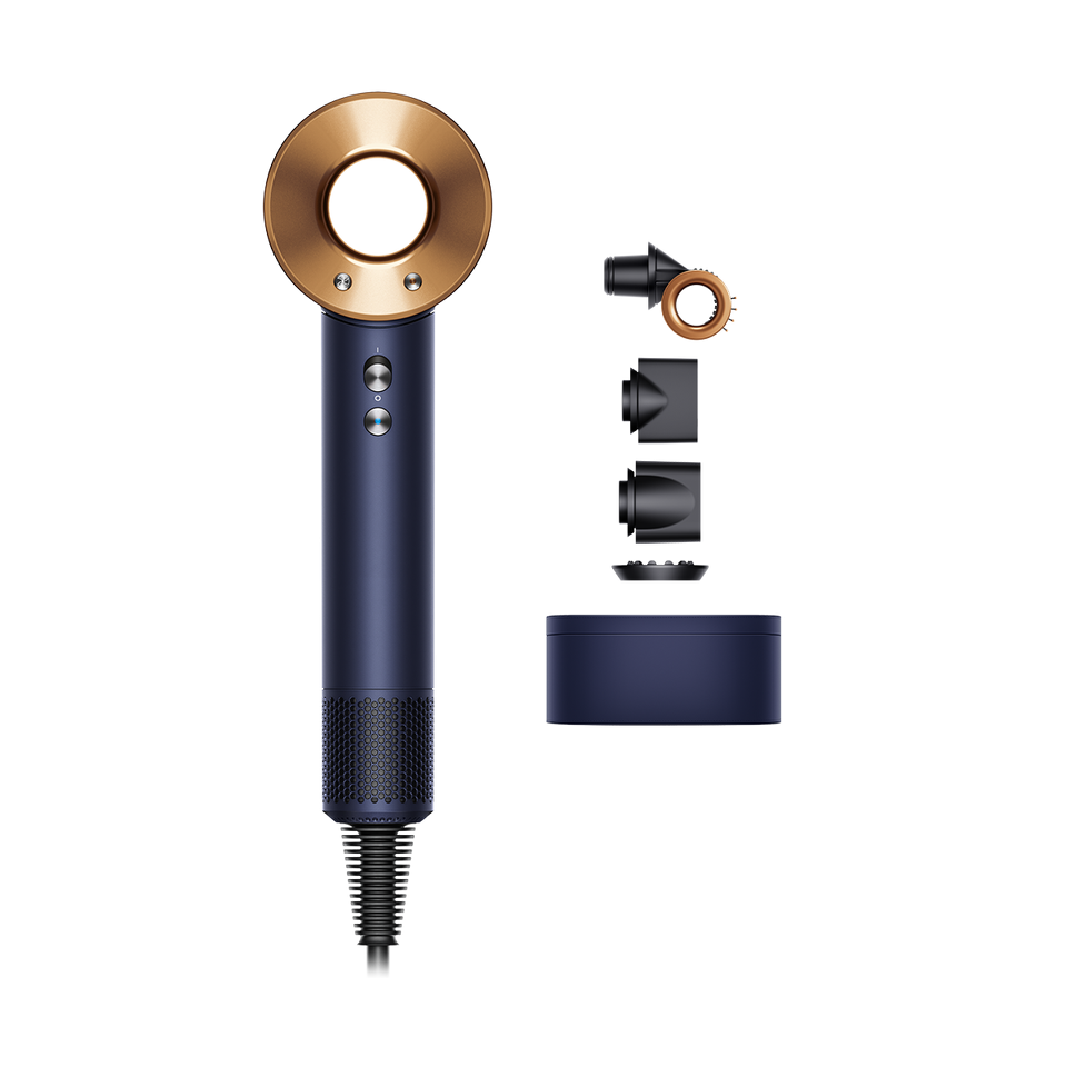 Фен Dyson Supersonic Professional HD15 Gift Edition Prussian Blue/Copper (Вилка CN)