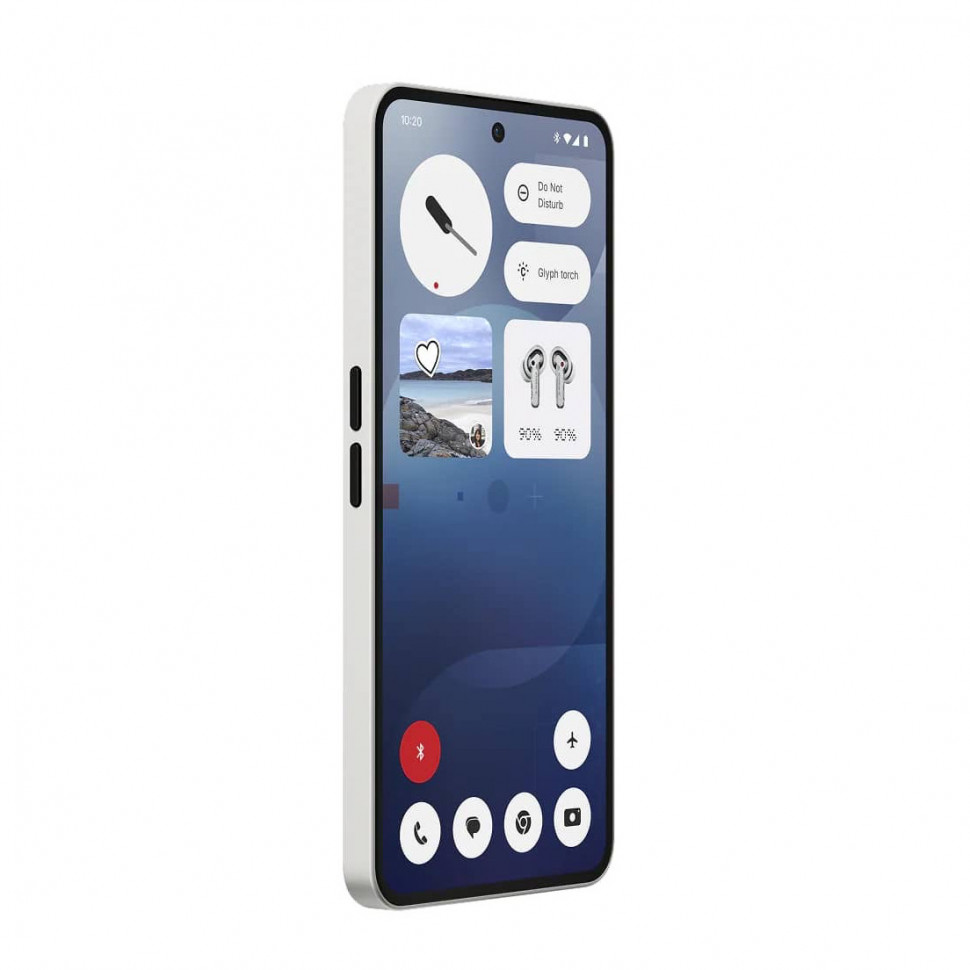 Смартфон Nothing Phone (3a) 8/128GB Белый (Milk)