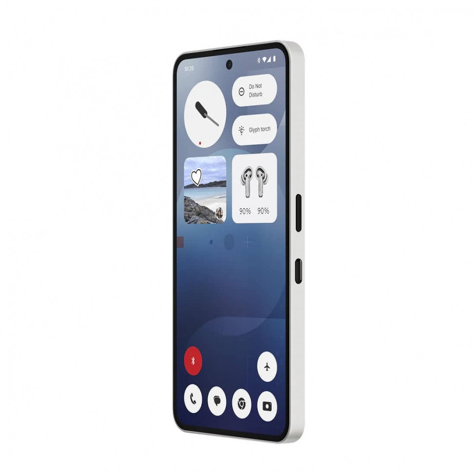 Смартфон Nothing Phone (3a) 8/128GB Белый (Milk)