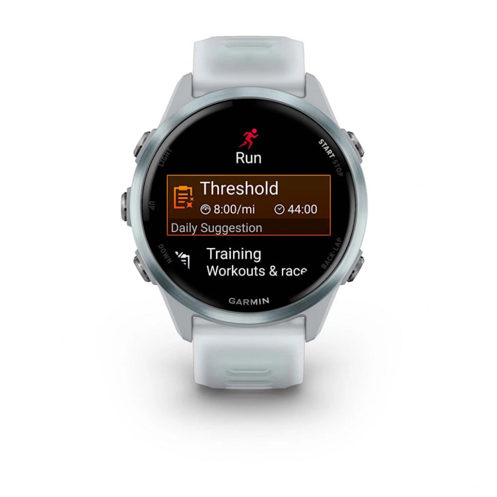 Умные часы Garmin Forerunner 570 42mm Cloud Blue Aluminum with Translucent Whitestone/Cloud Blue Band (010-02970-01)