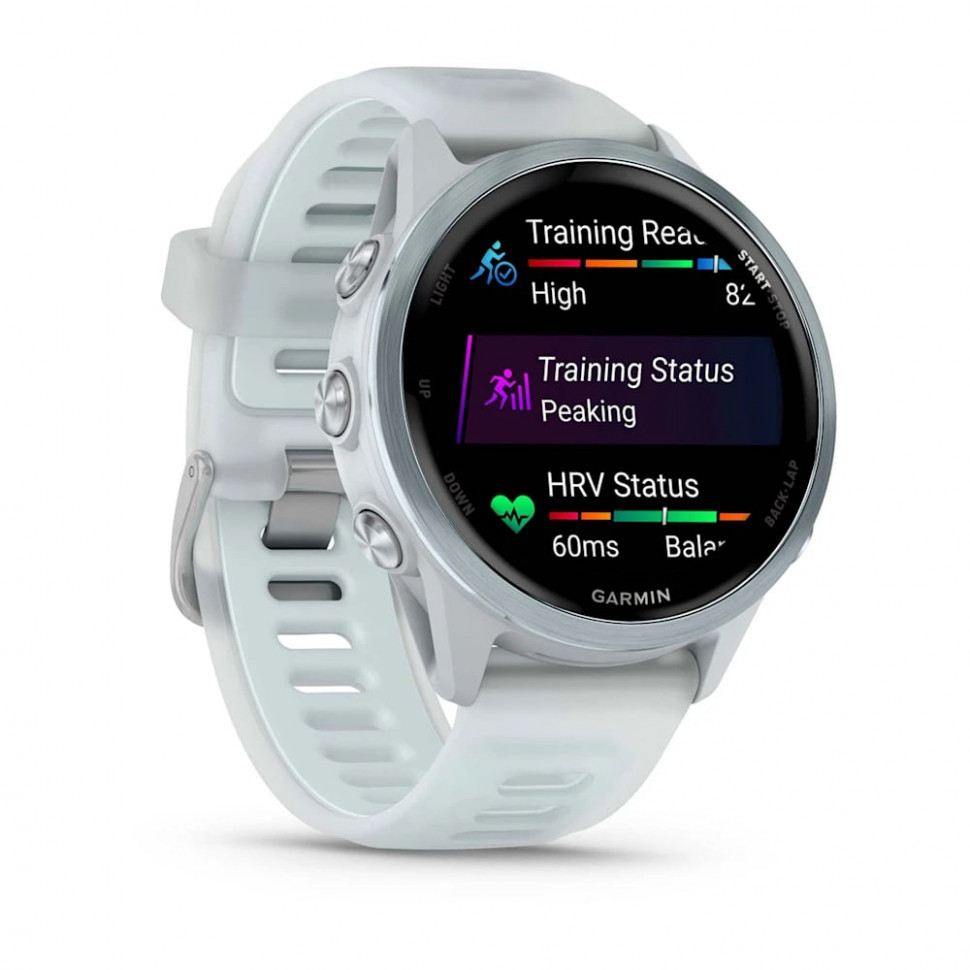 Умные часы Garmin Forerunner 570 42mm Cloud Blue Aluminum with Translucent Whitestone/Cloud Blue Band (010-02970-01)