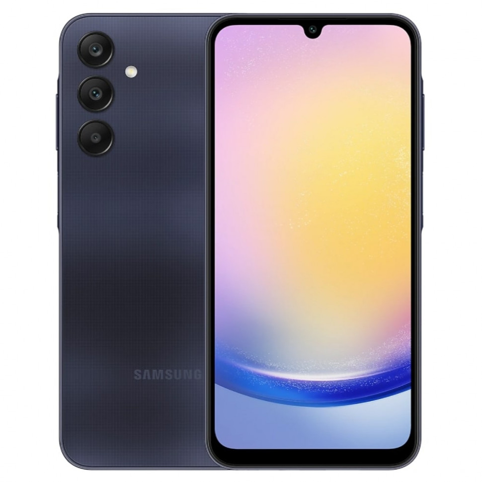 Смартфон Samsung Galaxy A25 8/256GB Черный (Blue Black)