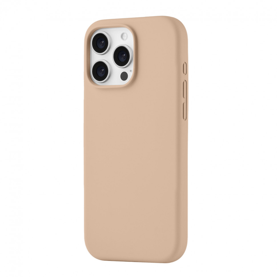 Чехол защитный uBear Touch Mag Case для iPhone 16 Pro Max Латте