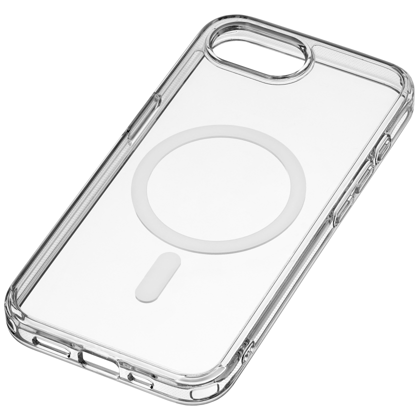 Чехол защитный uBear Real Mag Case для iPhone 16e Прозрачный