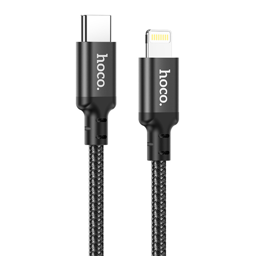 Кабель HOCO X14 USB-C to Lightning 2m 20W Черный