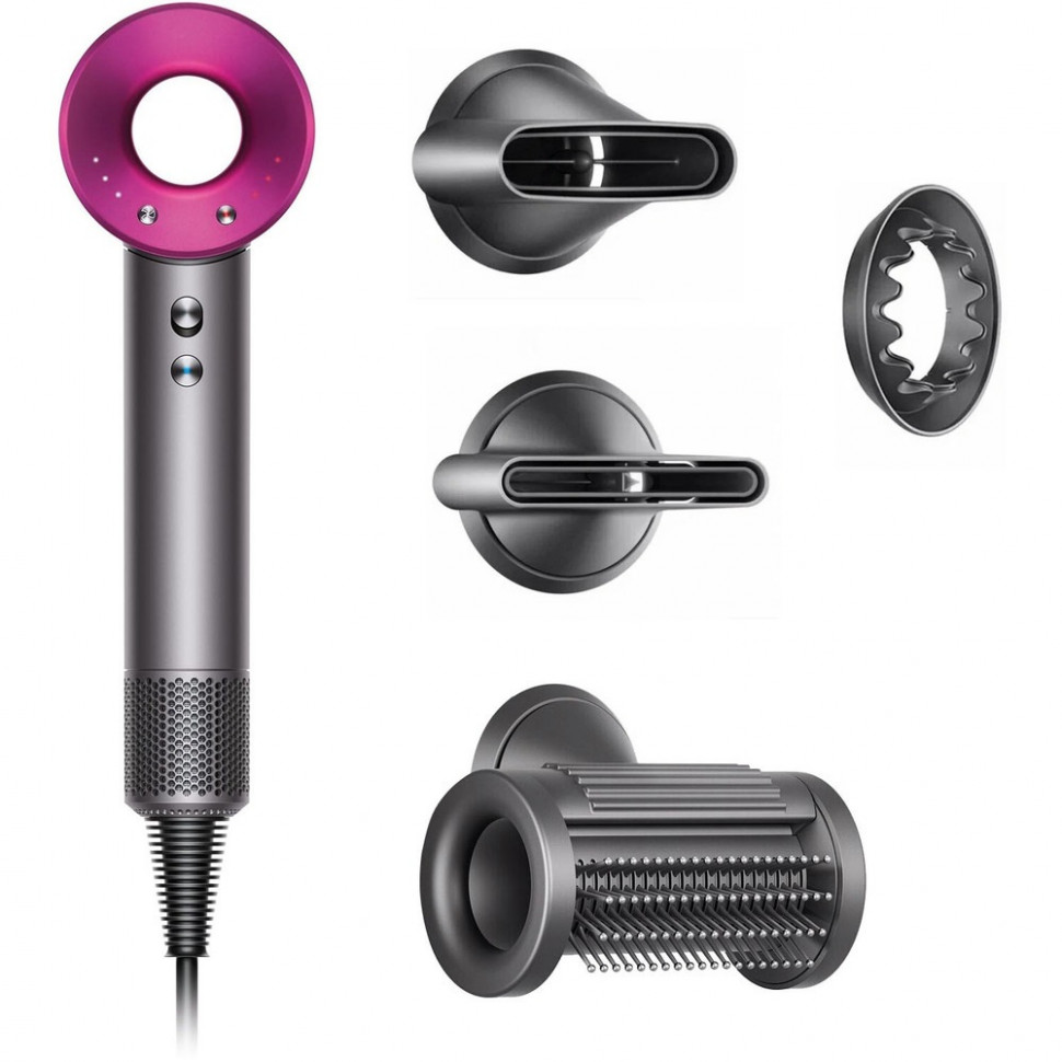 Фен Dyson Supersonic Professional HD15 Nickel/Fuchsia (Вилка CN)