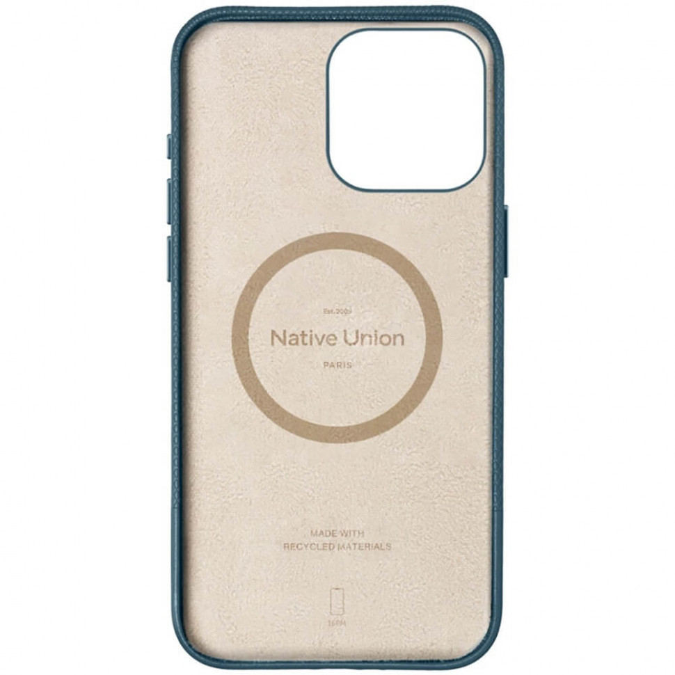 Чехол защитный Native Union (RE)Classic Case для iPhone 16 Pro Синий