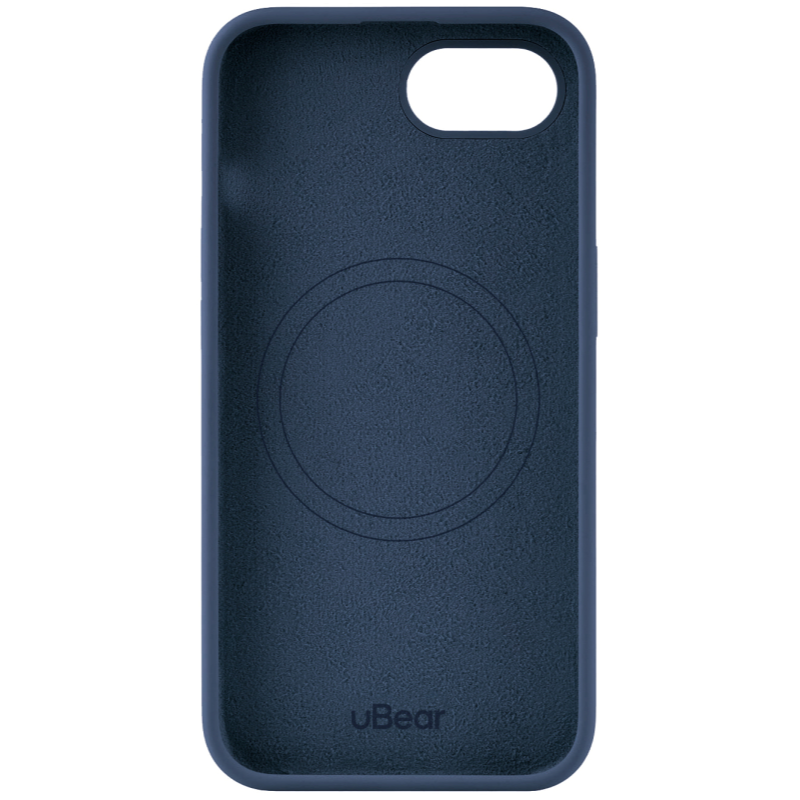 Чехол защитный uBear Touch Mag Case для iPhone 16e Темно-синий