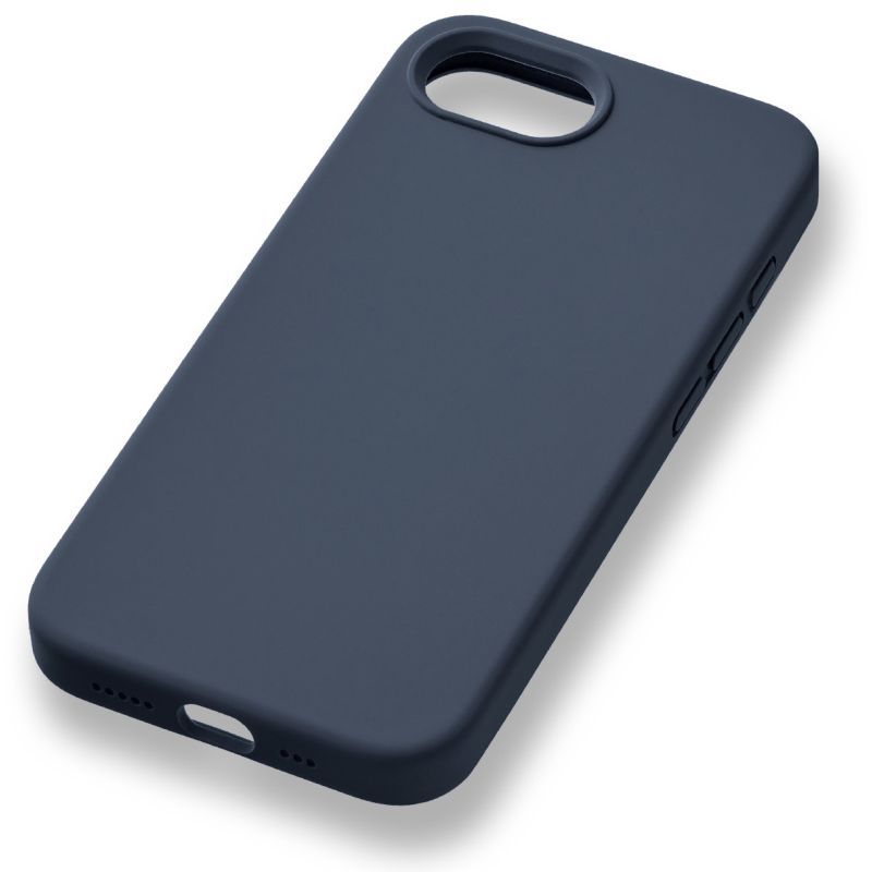Чехол защитный uBear Touch Mag Case для iPhone 16e Темно-синий