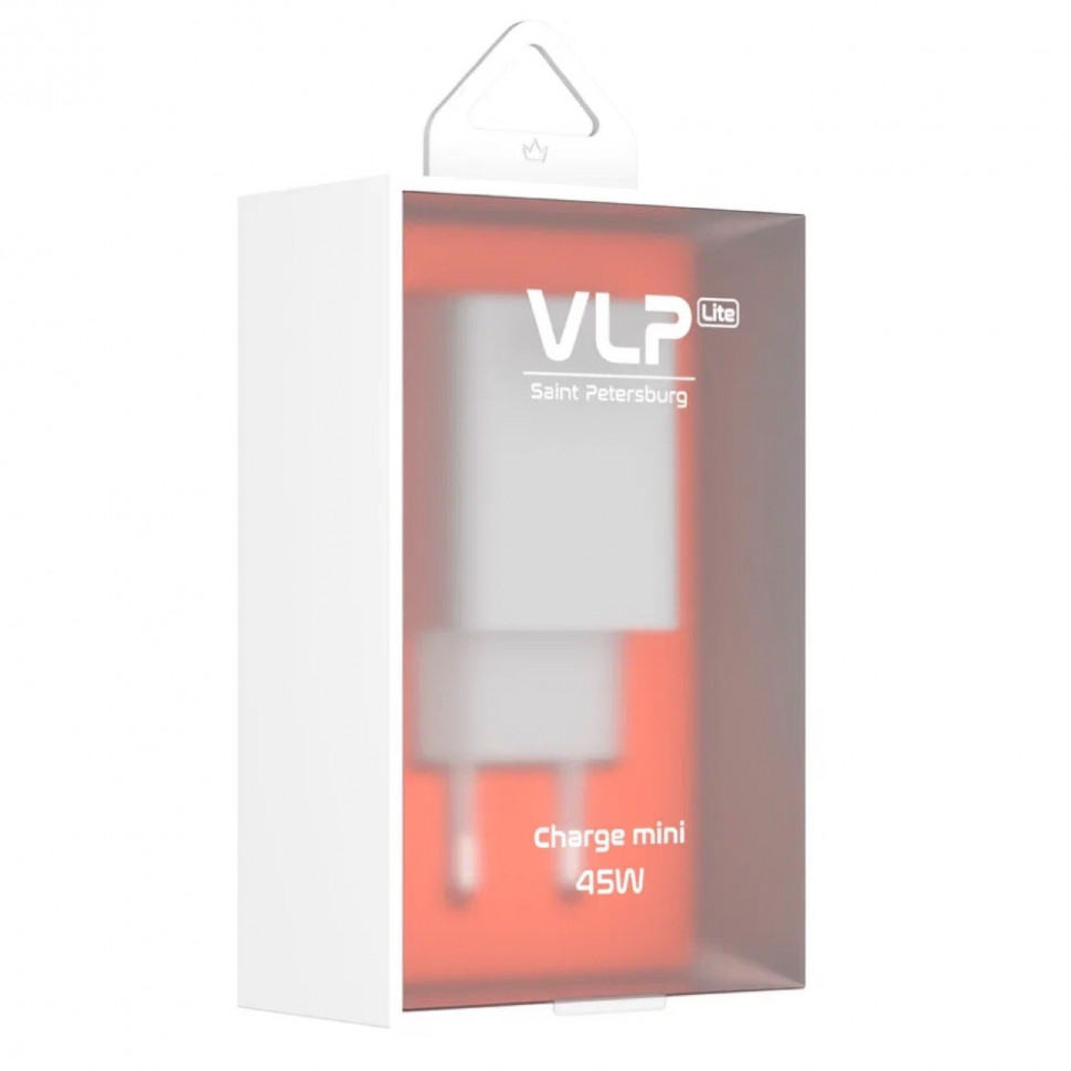 Сетевое зарядное устройство VLP Lite Charge Mini 45W USB-C PD PPS Белый