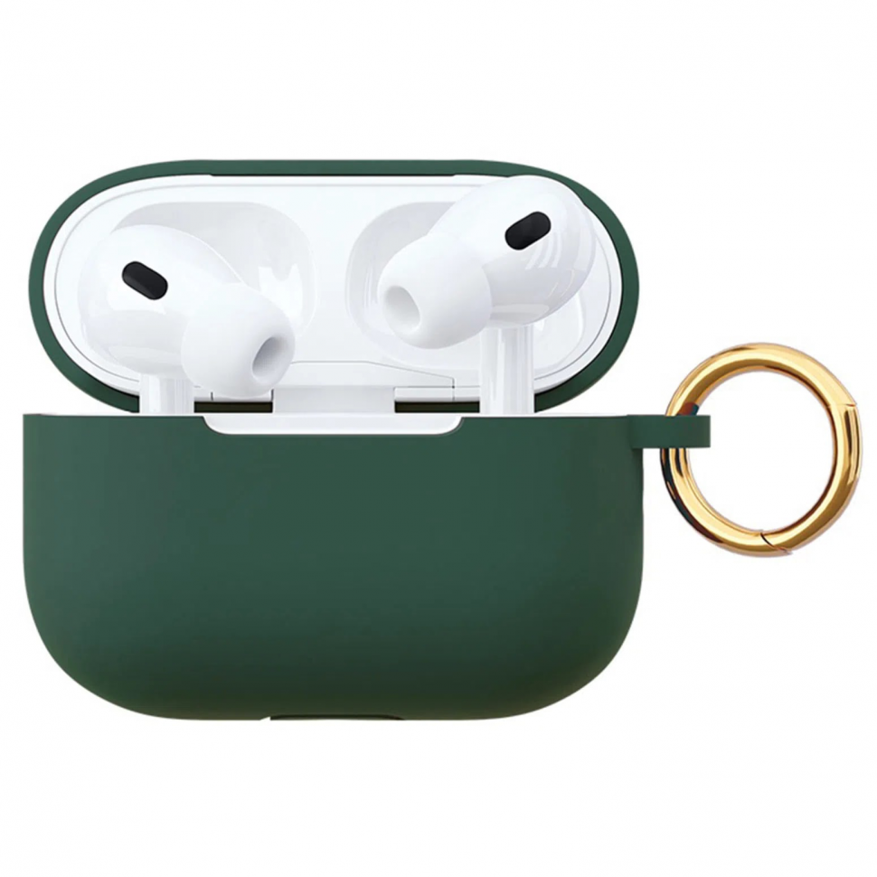 Чехол для наушников VLP Charm Case для AirPods Pro 2 Dark Green