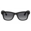 Умные очки Ray-Ban Wayfarer Matte Black/Polarized Graphite Gradient (RW4006)