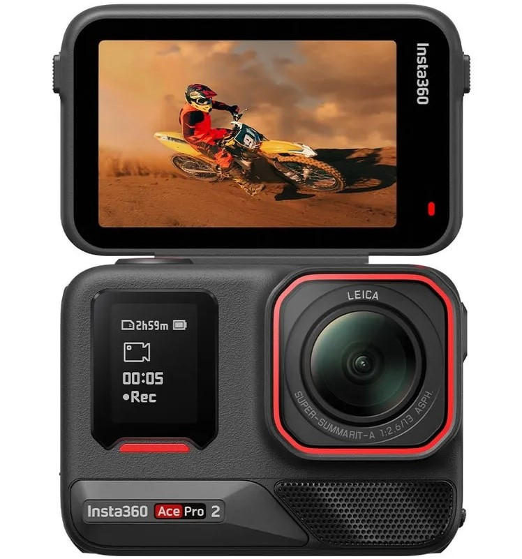 Экшн-камера Insta360 Ace Pro 2 Xplorer Bundle Черный (Midnight Black)