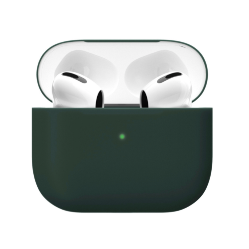 Чехол для наушников VLP Silicone Case Ultraslim для AirPods 3 Dark Green