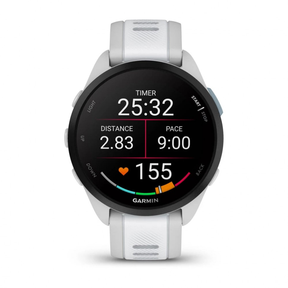 Умные часы Garmin Forerunner 165 Music Mist Gray/Whitestone (010-02863-31)