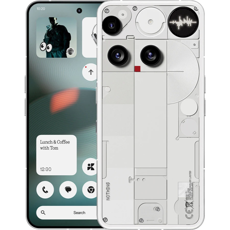 Смартфон Nothing Phone (3) 12/256GB Белый (White)