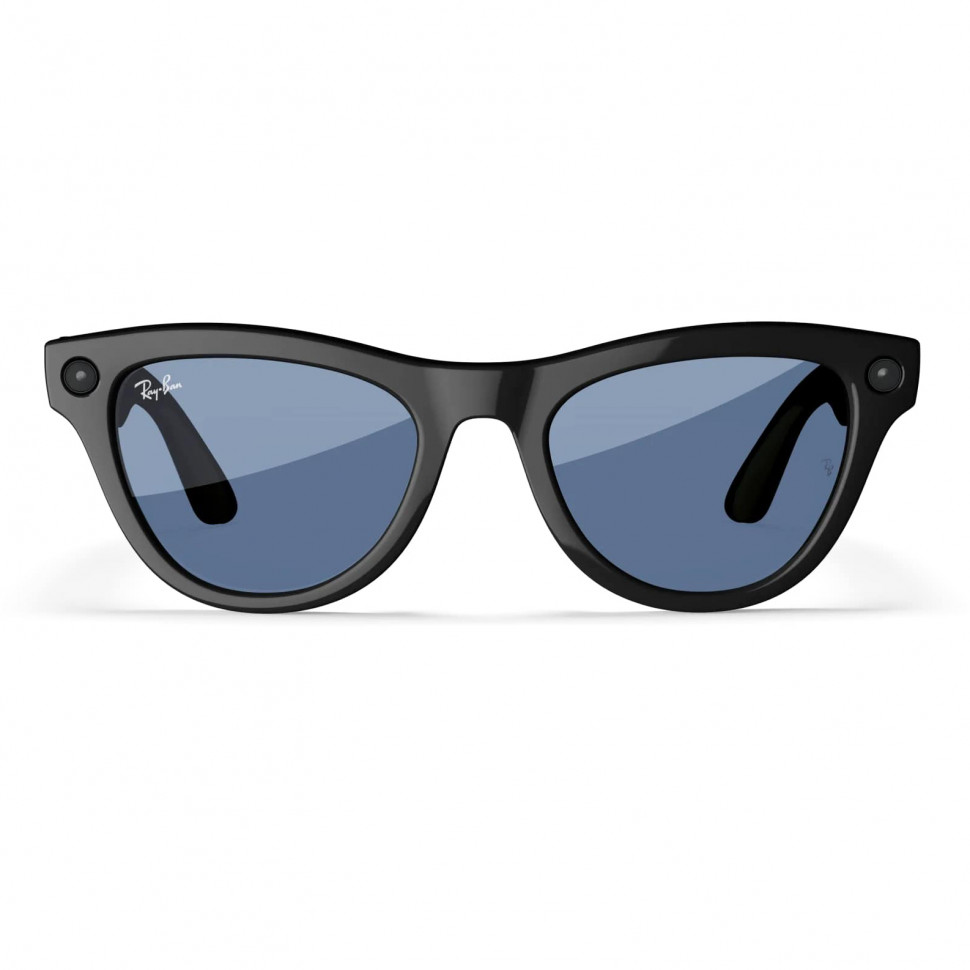Умные очки Ray-Ban Skyler Shiny Chalky Gray/Sapphire Transitions (RW4010)