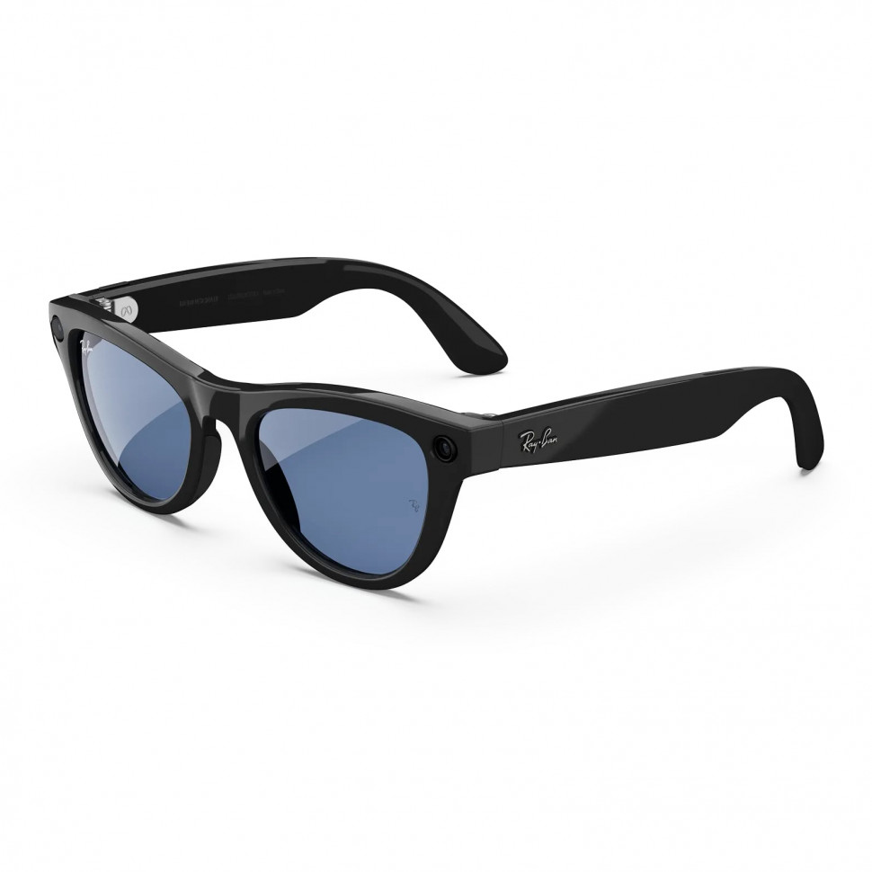 Умные очки Ray-Ban Skyler Shiny Chalky Gray/Sapphire Transitions (RW4010)